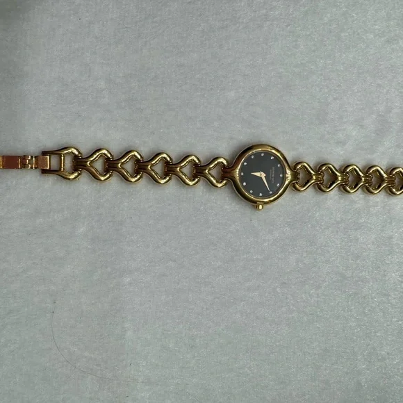 Raymond Weil Gold and Black Women's Watch with Diamond Hour Markers - 5878 - Picture 6 of 14